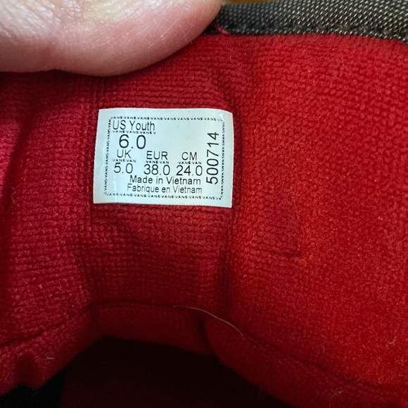 Vans high top skate shoes - Picture 4 of 5